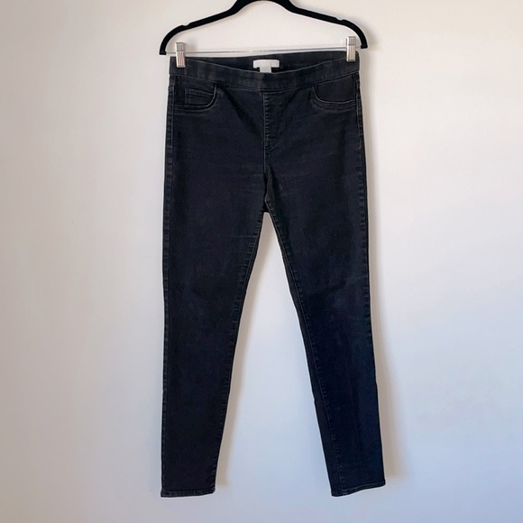 H&M Black Skinny Jeans - Size: 8 - Picture 2 of 4